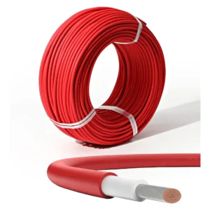 Cable Solar Rojo 4 mm² -  100 metros