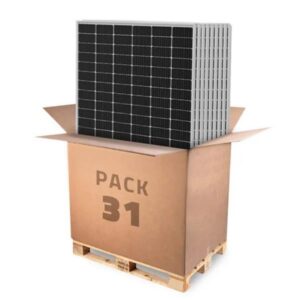 Panel Solar 545w Bifacial Monocristalino Pallet 31 Unidades